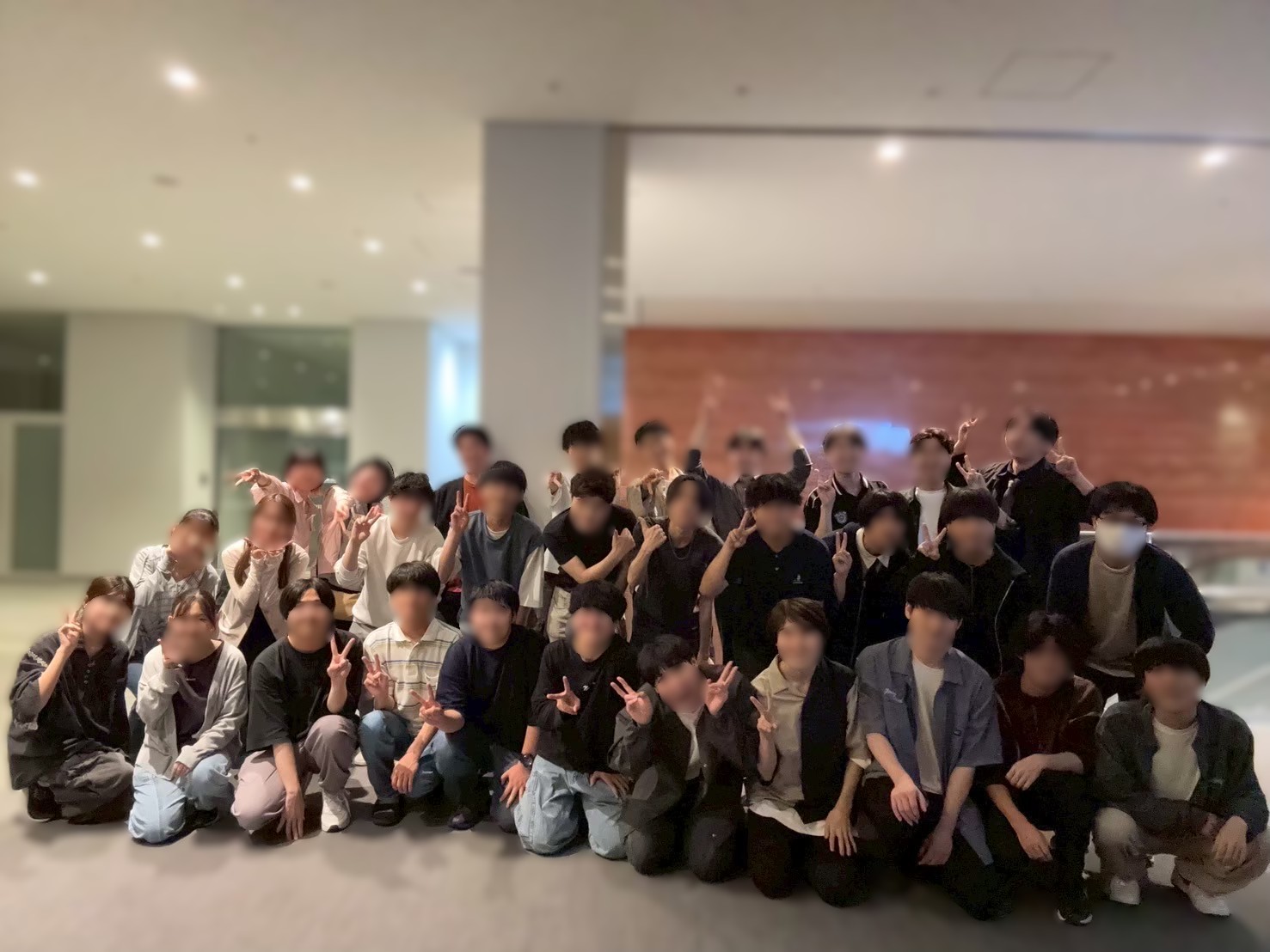 電大　ギターアンサンブル部　新入生歓迎会の様子