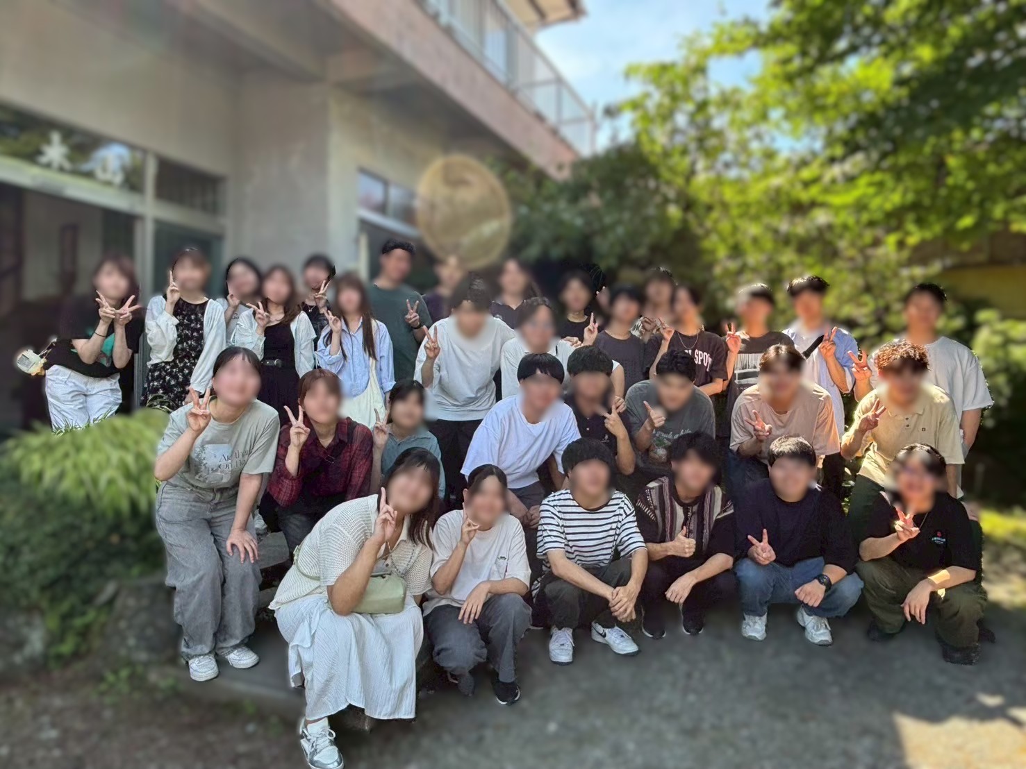 電大　ギターアンサンブル部　夏合宿の様子