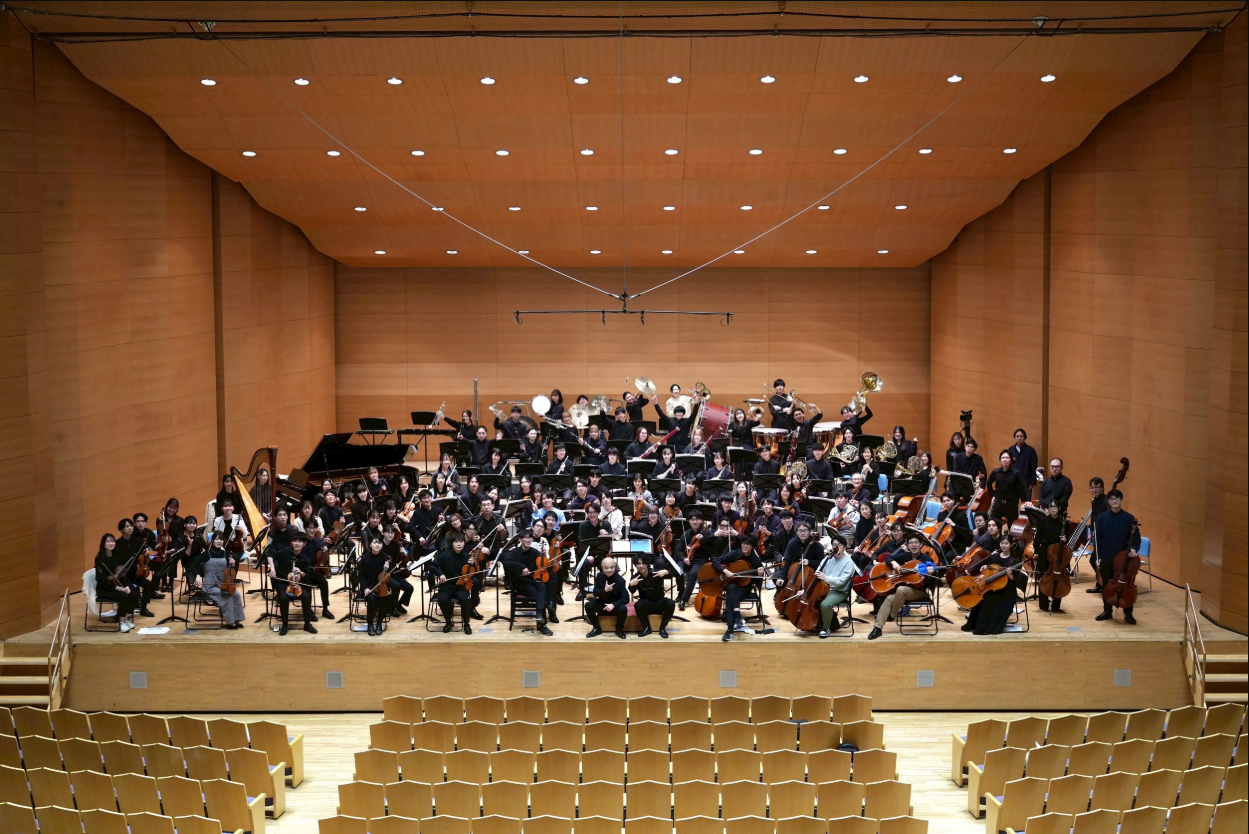 東京電機大学管弦楽団の集合写真