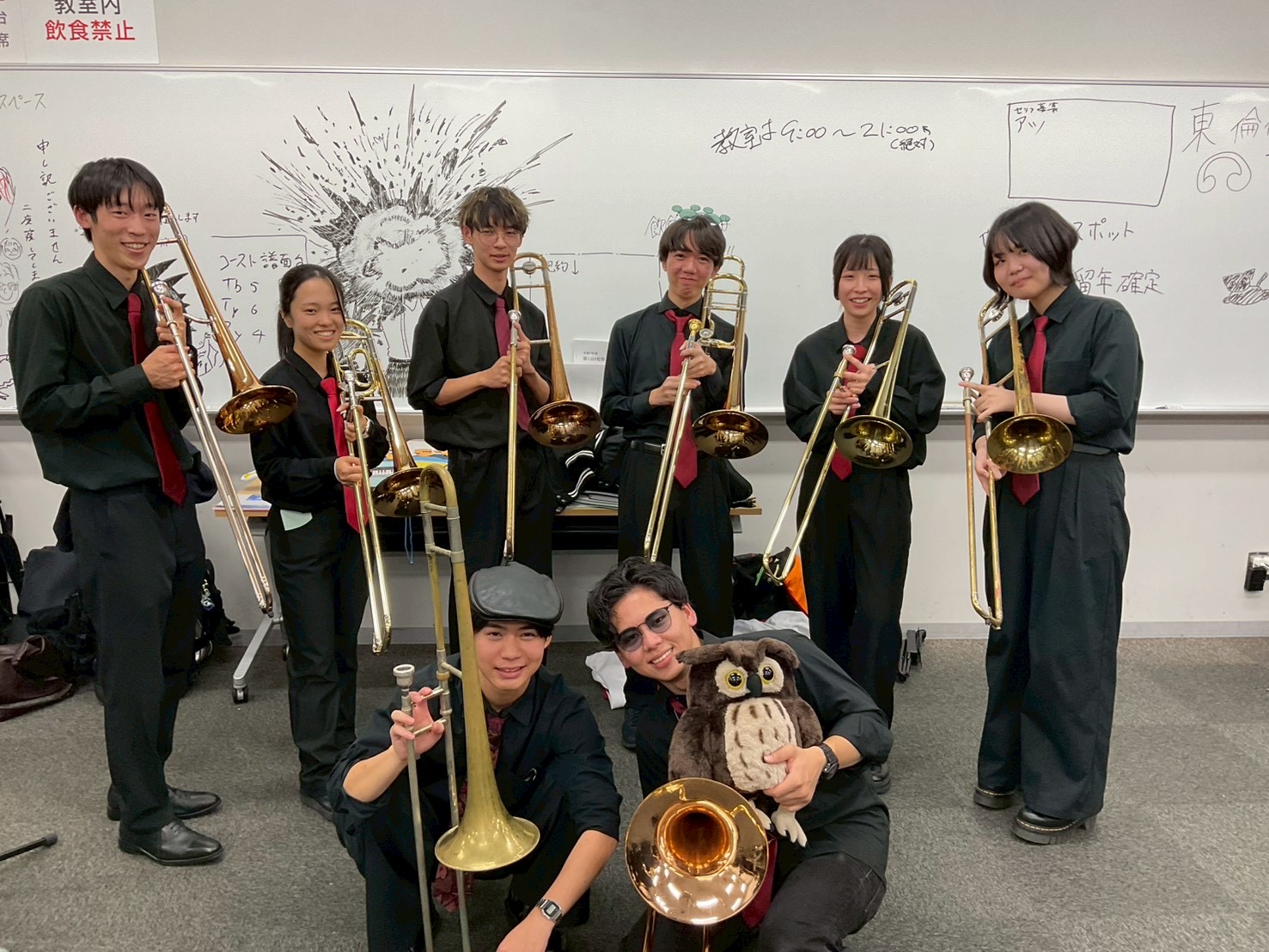 トロンボーンパート集合写真