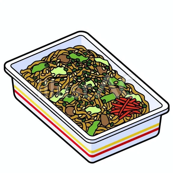 焼きそばの企画写真